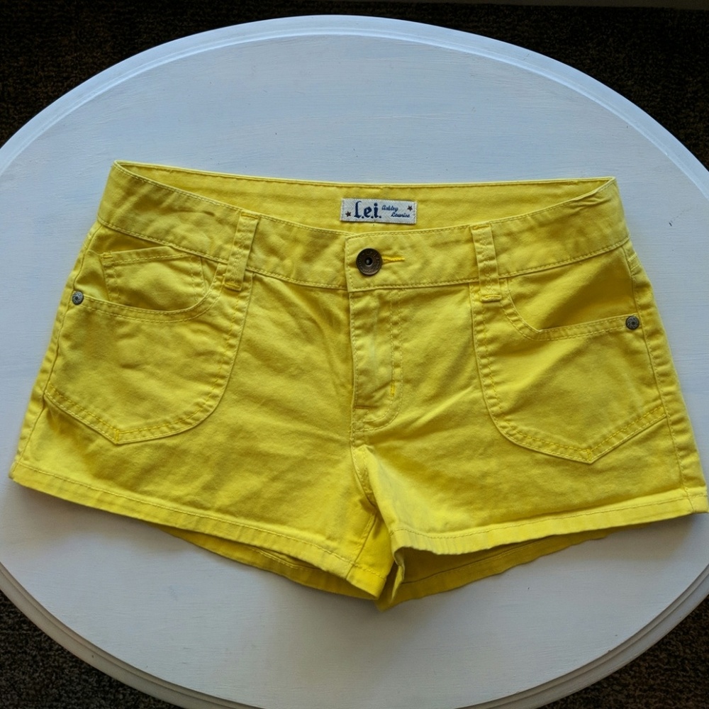 Yellow Shorts | Size 5